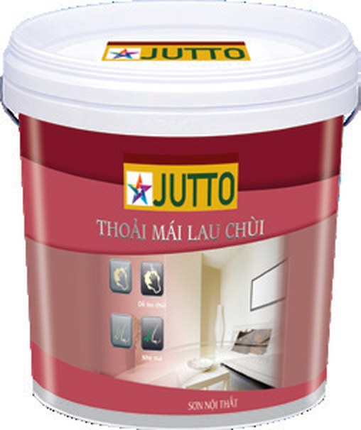 Lon sơn JUTTO Thoải Mái Lau Chùi